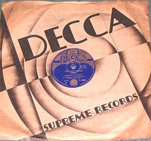 Englische Decca ca. 1935, mit Hlle