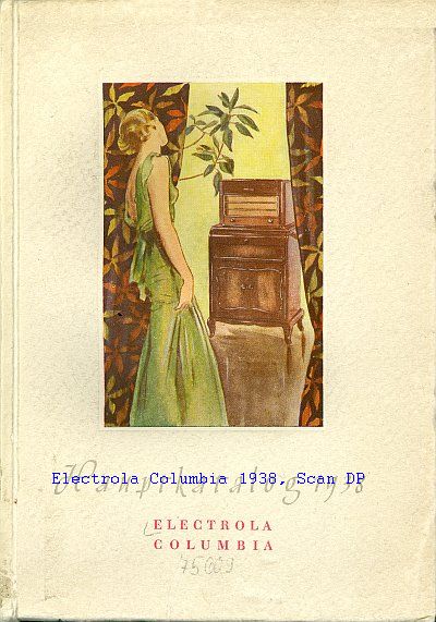 Electrola Columbia Hauptkatalog 1938