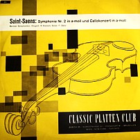 Classic Platten Club, Schweiz, Tasche, ca. 1955