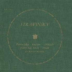 Les Discophiles Français, DF 163,  Strawinsky, 1955, Tasche, vorne
