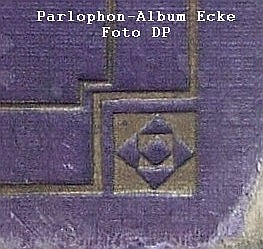 Lindström-Parlophon-Album um 1929, Schmuckecke