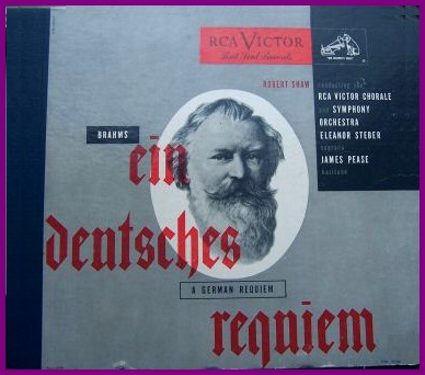Johannes Brahms, Ein deutsches Requiem, Robert Shaw, RCA Victor DM-1236
